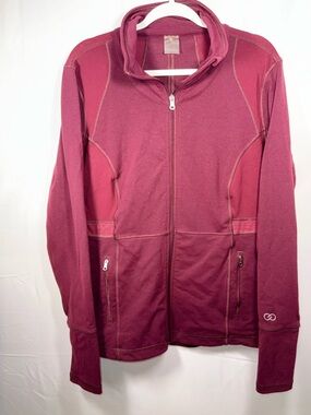 Calia by Carrie Underwood Red Women's Full Zip ActiveWear Jacket Size XL